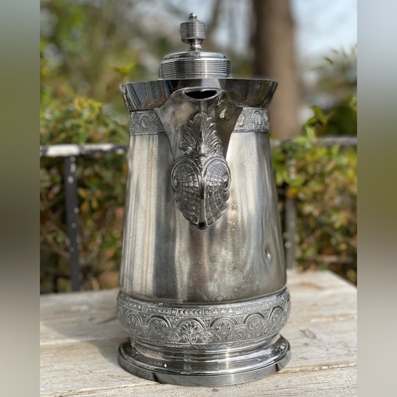 Rogers Antique silver water pitcher - Picture 2 of 14